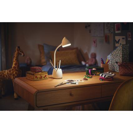 Philips - LED Hämardatav puutetundlik laualamp HAT LED/4,5W/5V 3000/4000/5700K CRI 90