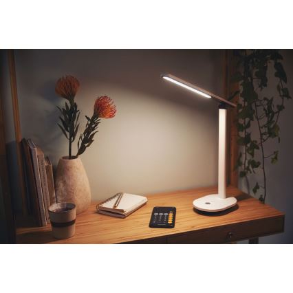 Philips - LED Hämardatav puutetundlik laualamp IVORY LED/5W/5V 2700/3600/5000K CRI 90