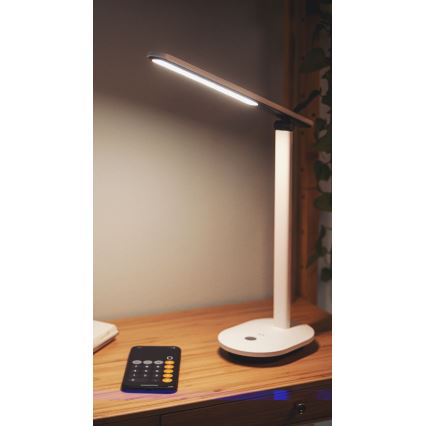 Philips - LED Hämardatav puutetundlik laualamp IVORY LED/5W/5V 2700/3600/5000K CRI 90