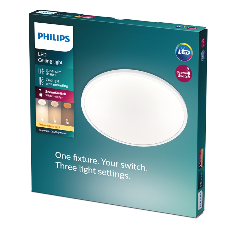 Philips - LED hämardatav laevalgusti LED/15W/230V 2700K
