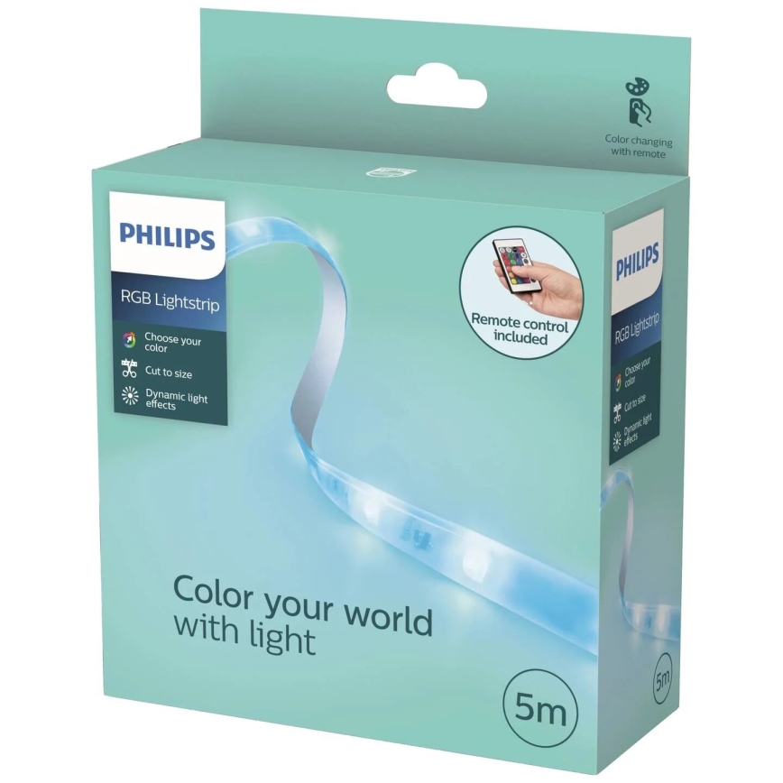 Philips - LED RGBW Dimmable Klee 5m LED/12W/230V + Kaugjuht