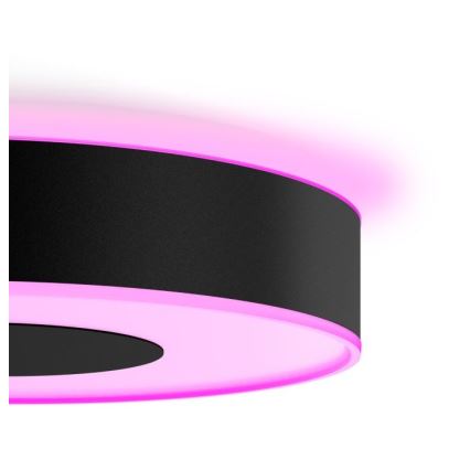 Philips - LED RGB hämardatav laelamp Hue INFUSE LED/33,5W/230V 2000-6500K läbimõõt 381 mm must