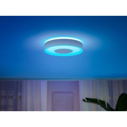 Philips Hue INFUSE RGB-LED hämardatav laevalgusti, LED/33,5W/230V, 2000-6500K, läbimõõt 381 mm, valge