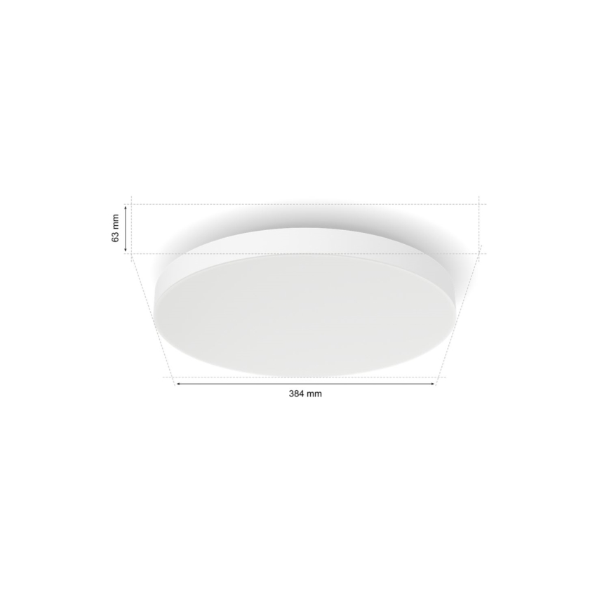 Philips - LED RGB Hämardatav laevalgusti Hue DATURA LED/48W/230V 2000-6500K