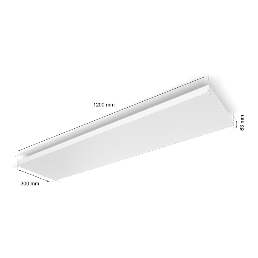Philips - LED RGB Hämardatav laevalgusti Hue DATURA LED/67W/230V 2000-6500K