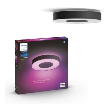 Philips - LED RGB Hämardatav laevalgusti Hue INFUSE LED/52,5W/230V 2000-6500K d. 425 mm must