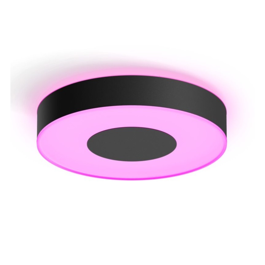 Philips - LED RGB Hämardatav laevalgusti Hue INFUSE LED/33,5W/230V 2000-6500K d. 381 mm must