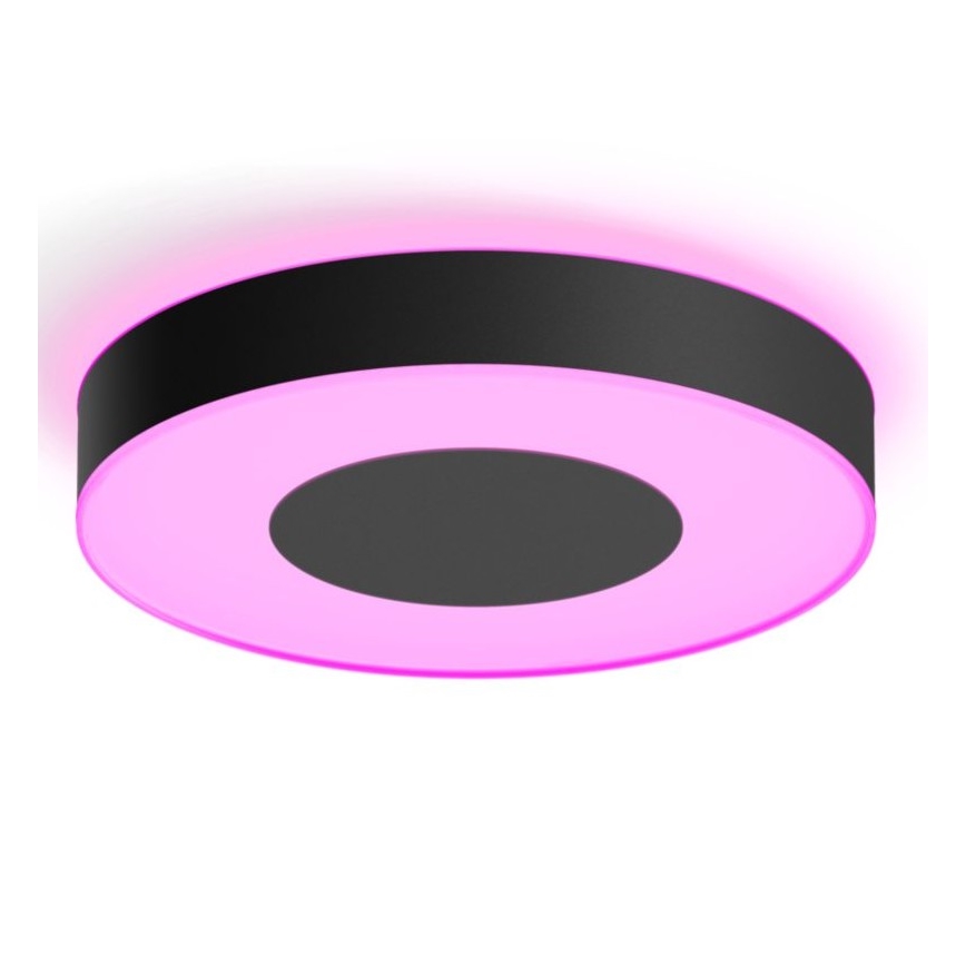 Philips - LED RGB Hämardatav laevalgusti Hue INFUSE LED/52,5W/230V 2000-6500K d. 425 mm must