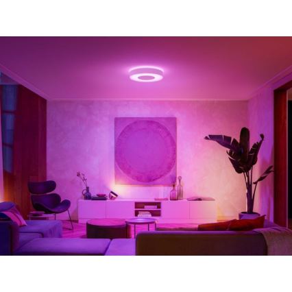 Philips - LED RGB Hämardatav laevalgusti Hue INFUSE LED/52,5W/230V 2000-6500K d. 425 mm valge