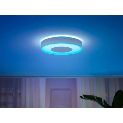 Philips - LED RGB Hämardatav laevalgusti Hue INFUSE LED/52,5W/230V 2000-6500K d. 425 mm valge