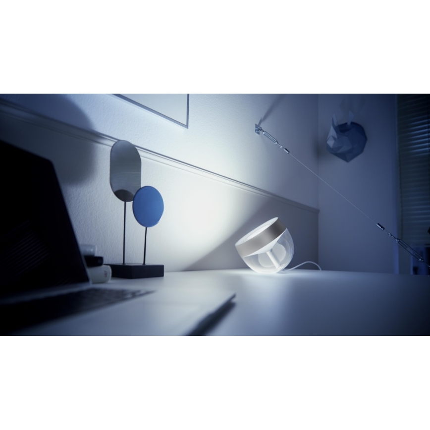 Philips - LED RGB Hämardatav laualamp Hue IRIS LED/8,2W/230V 2000-6500K hõbe