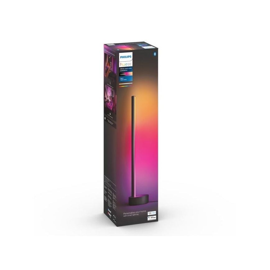 Philips - LED RGB Hämardatav laualamp Hue SIGNE LED/12W/230V 2000-6500K must