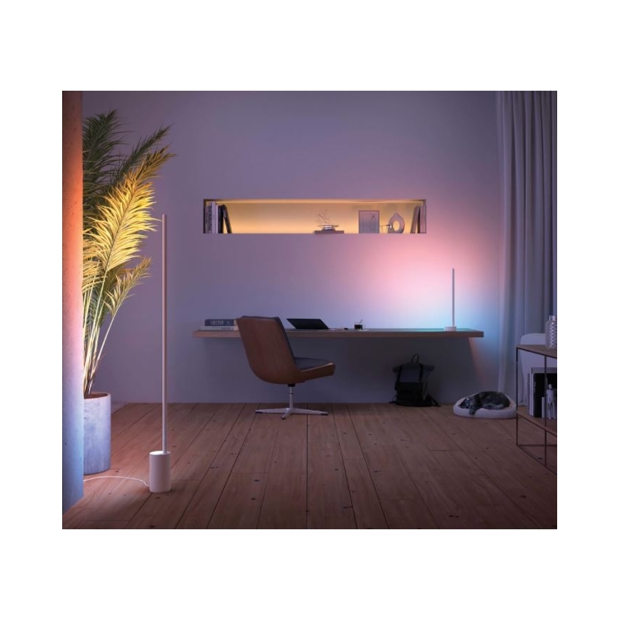 Philips - LED RGB Hämardatav laualamp Hue SIGNE LED/12W/230V 2000-6500K valge