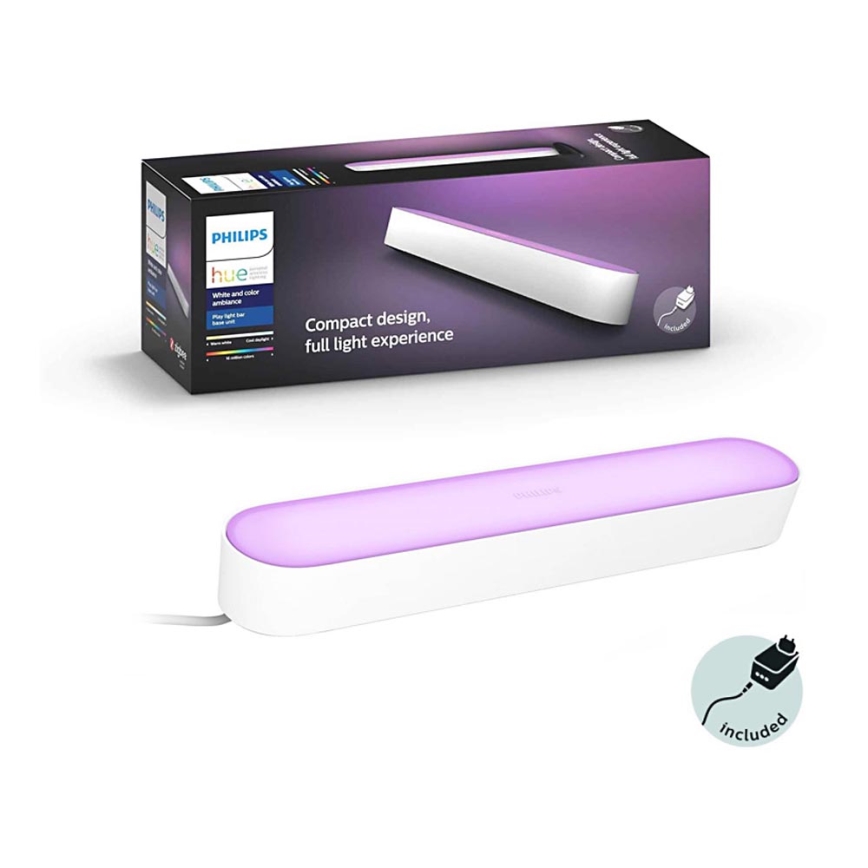 Philips - LED RGB Hämardatav laualamp Hue PLAY LED/6W/230V valge