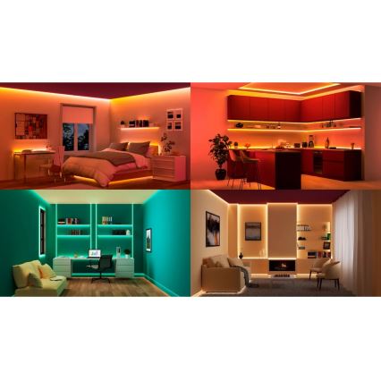Philips -LED RGB hämardatav LED-riba SMART STRIP 15m LED/20W/230V 2200-6500K Wi-Fi