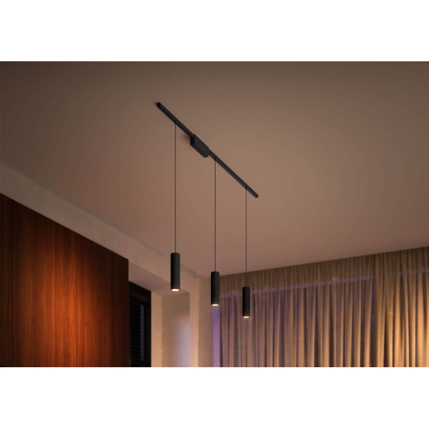 Philips - LED RGB Hämardatav lühter rööbassüsteemile Hue PERIFO LED RGB/5,2W/24V 2000-6500K