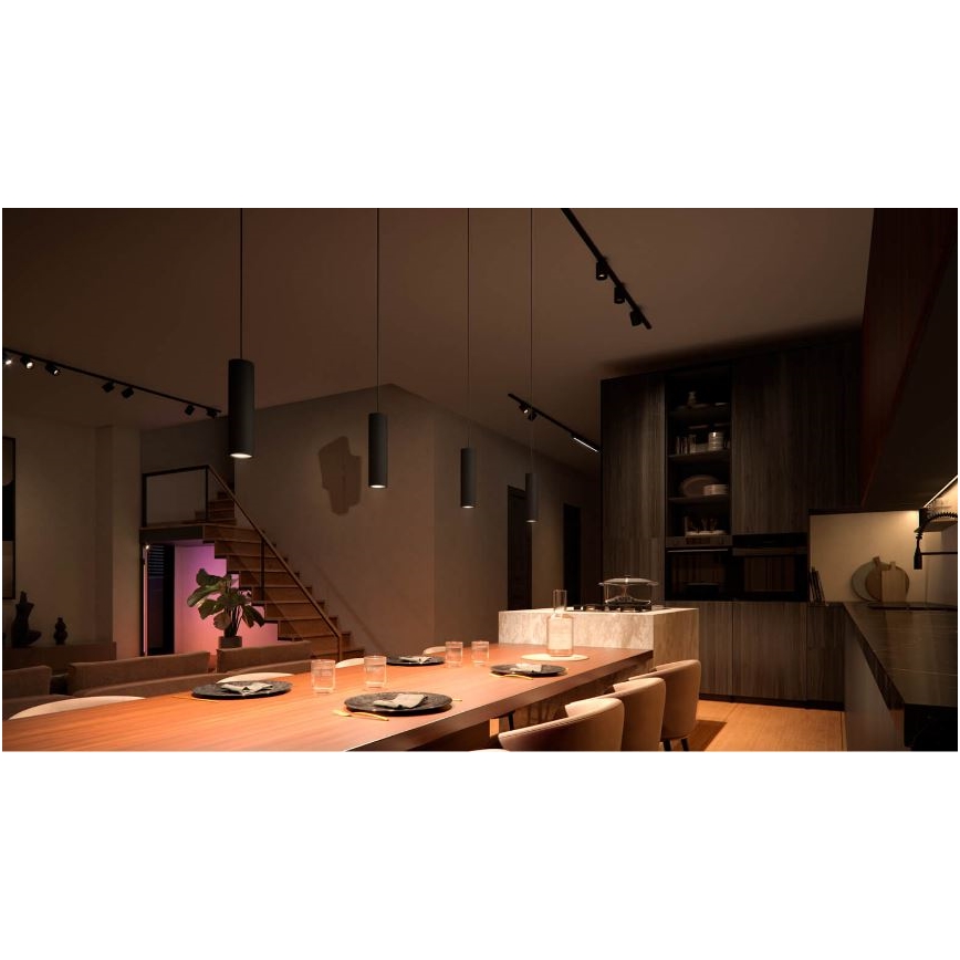 Philips - LED RGB Hämardatav lühter rööbassüsteemile Hue PERIFO LED RGB/5,2W/24V 2000-6500K