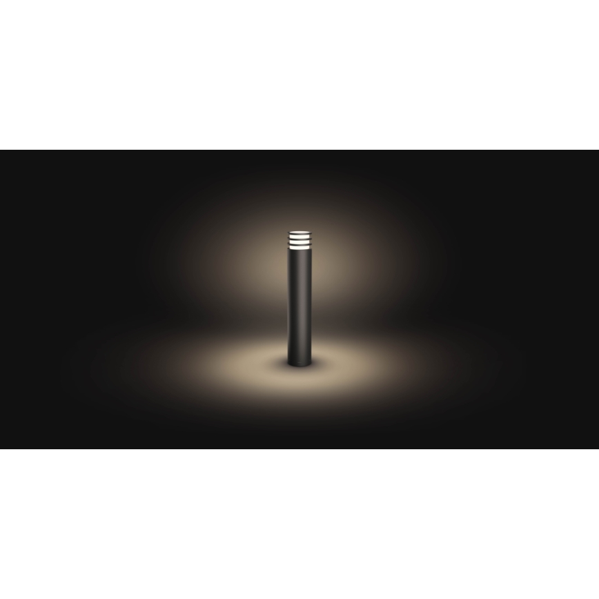 Philips - LED RGB hämardatav välisvalgusti Hue LUCCA 1xE27/8,1W/230V 77 cm 1000-20000K IP44
