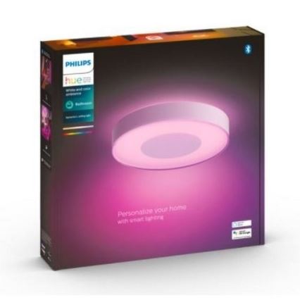 Philips -LED RGB Hämardatav vannitoavalgusti Hue XAMENTO LED/33,5W/230V IP44 d. 381 mm 2000-6500K