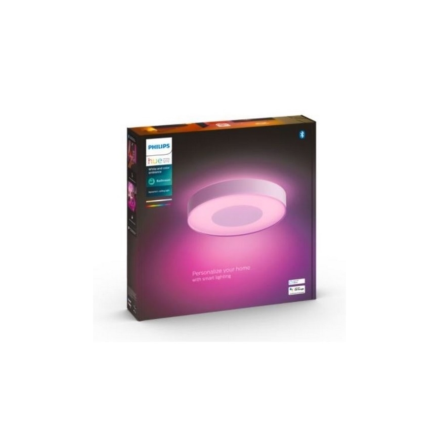 Philips -LED RGB Hämardatav vannitoavalgusti Hue XAMENTO LED/33,5W/230V IP44 d. 381 mm 2000-6500K