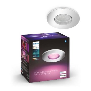 Philips - LED RGB Hämardatav vannitoavalgusti Hue XAMENTO 1xGU10/5,7W/230V IP44 2000-6500K