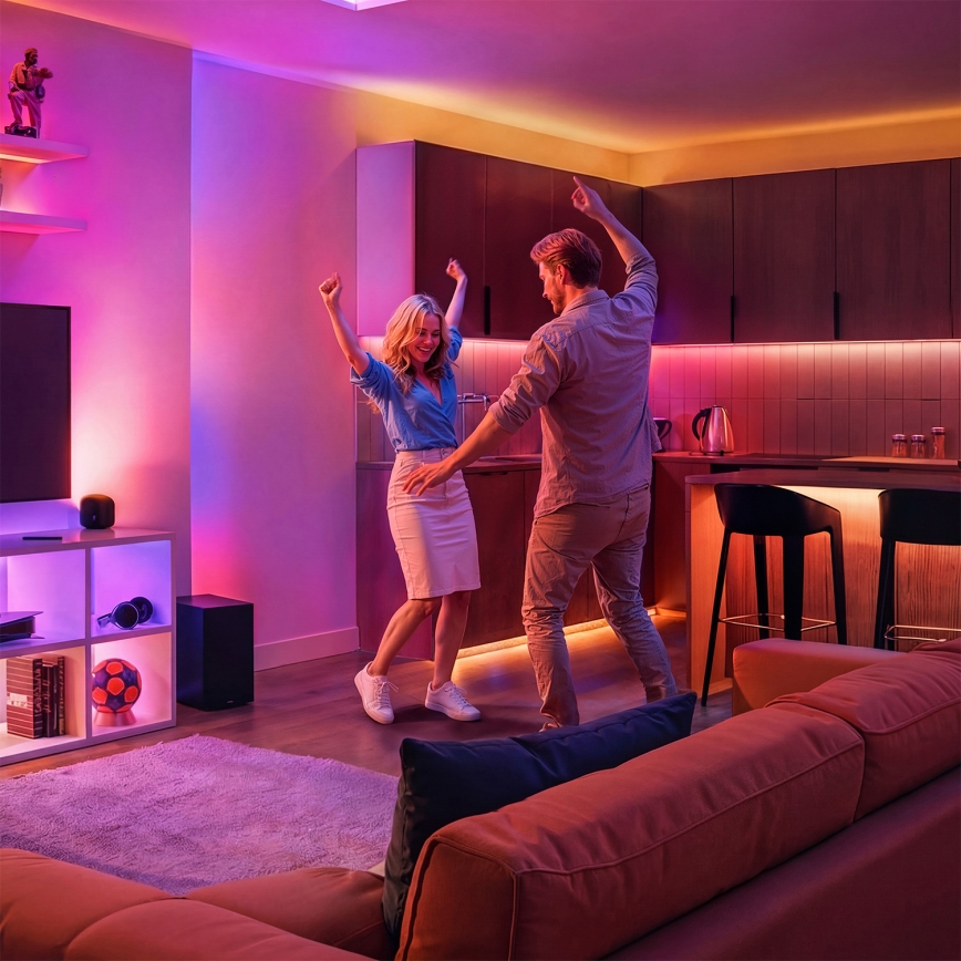 Philips - Hämardatav LED RGB+TW laualamp SMART LED/9W/230V 2200-6500K Wi-Fi