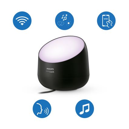 Philips - Hämardatav LED RGB+TW laualamp SMART LED/9W/230V 2200-6500K Wi-Fi