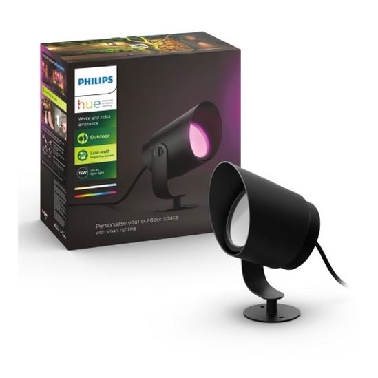 Philips - LED RGB Välivalgusti Hue LILY LED/15W/230V IP65