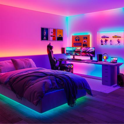 Philips - LED RGBIC hämardatav valguspael SMART STRIP 3m LED/13W/230V 2700-6500K Wi-Fi