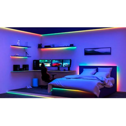 Philips - LED RGBIC hämardatav valgustusriba SMART STRIP 2x5m LED/21W/230V 2700-6500K Wi-Fi