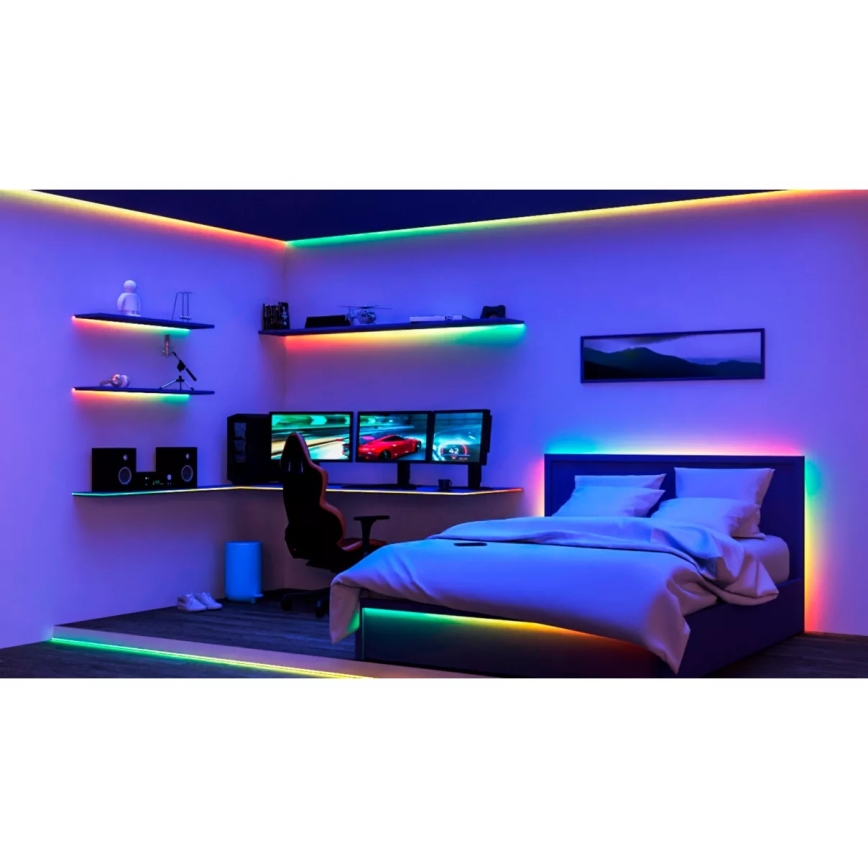 Philips - LED RGBIC hämardatav valgustusriba SMART STRIP 2x5m LED/21W/230V 2700-6500K Wi-Fi