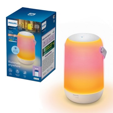 Philips - LED RGBW hämardatav kaasaskantav puutetundlik lauavalgusti SMART LED/13,5W/3,6V 2200-6500K Wi-Fi 1800 mAh