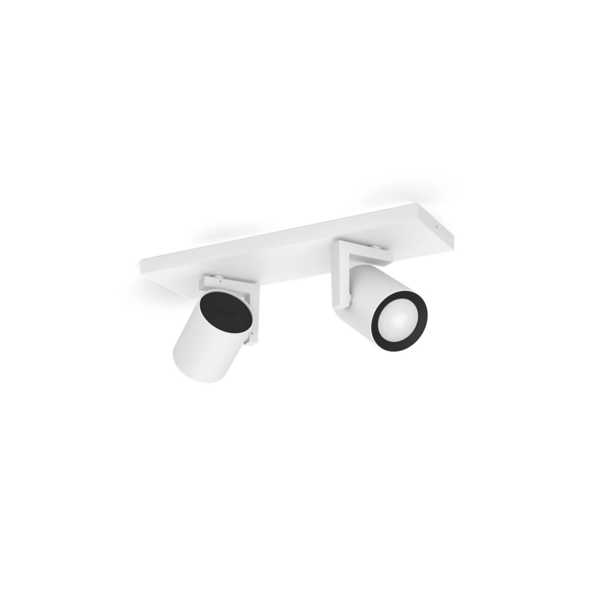 Philips - LED RGBW Hämardatav kohtvalgusti Hue ARGENTA 2xGU10/4,2W/230V 2000-6500K