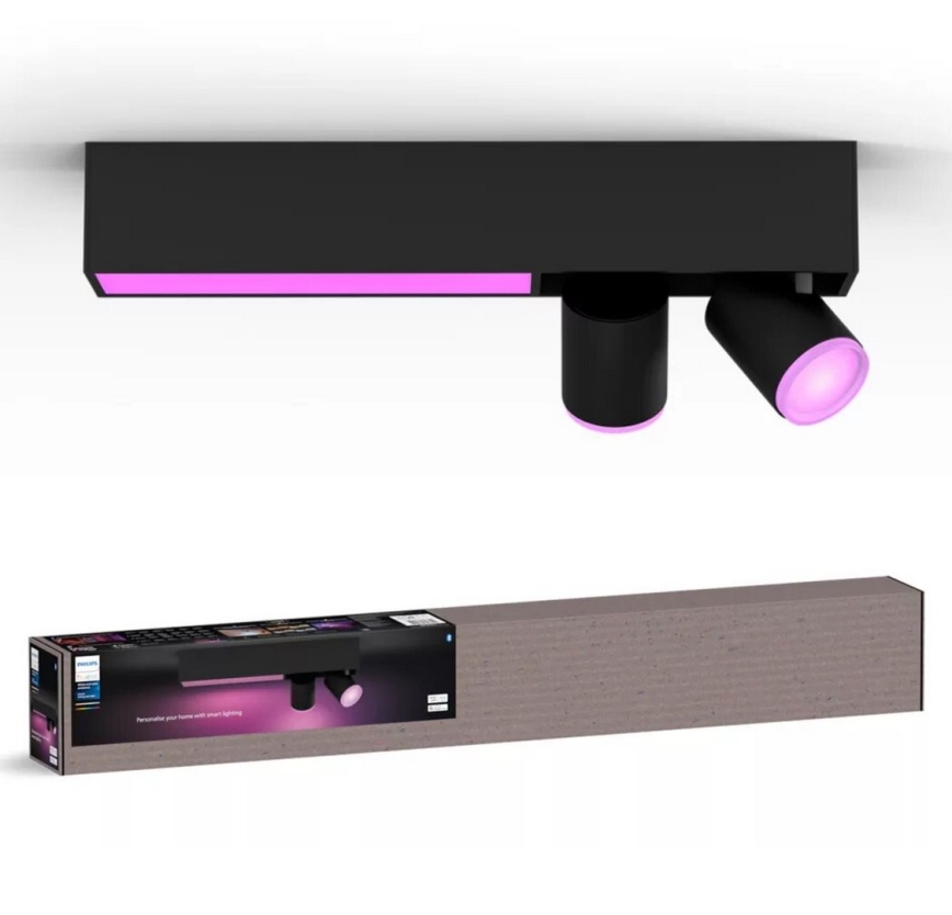 Philips - LED RGBW Hämardatav kohtvalgusti Hue CENTRIS 2xGU10/4,2W/230V + LED/11W 2000-6500K