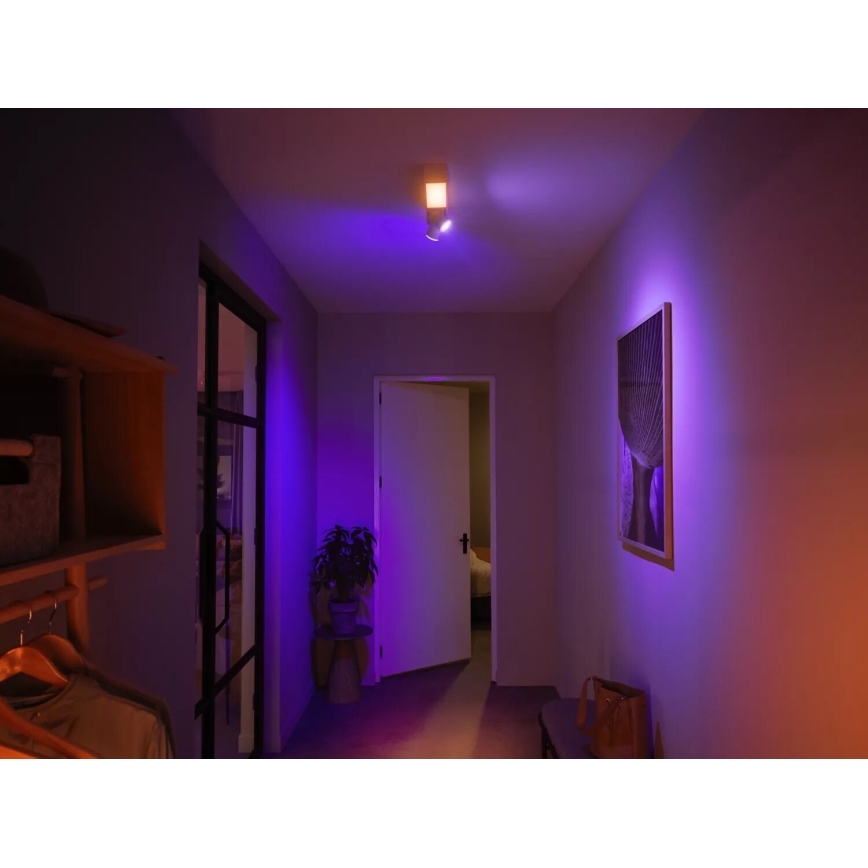 Philips - LED RGBW Hämardatav kohtvalgusti Hue CENTRIS 2xGU10/4,2W/230V+ LED/11W
