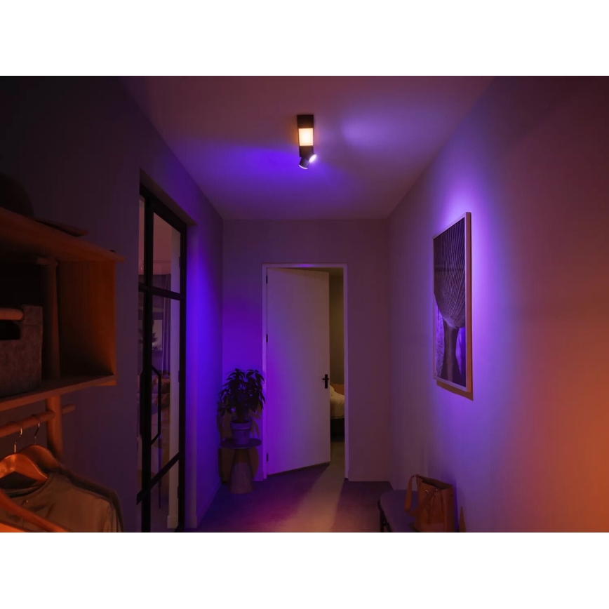 Philips - LED RGBW Hämardatav kohtvalgusti Hue CENTRIS 2xGU10/4,2W/230V + LED/11W 2000-6500K