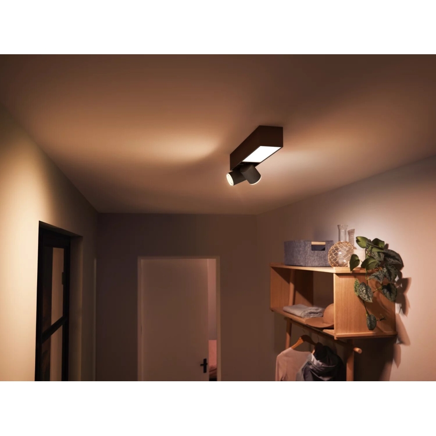 Philips - LED RGBW Hämardatav kohtvalgusti Hue CENTRIS 2xGU10/4,2W/230V + LED/11W 2000-6500K