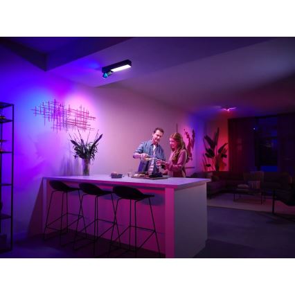 Philips - LED RGBW Hämardatav kohtvalgusti Hue CENTRIS 2xGU10/4,2W/230V + LED/11W 2000-6500K