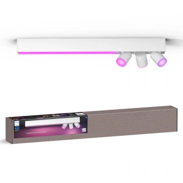 Philips - LED RGBW Hämardatav kohtvalgusti Hue CENTRIS 3xGU10/4,2W/230V + LED/11W 2000-6500K