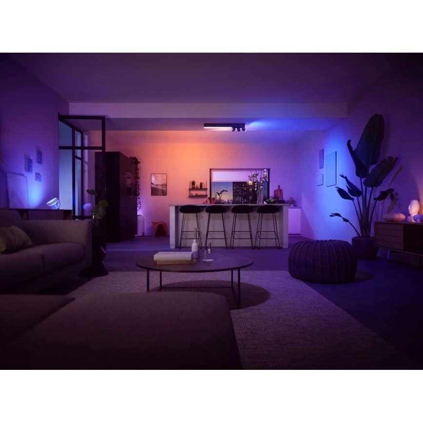 Philips - LED RGBW Hämardatav kohtvalgusti Hue CENTRIS 3xGU10/4,2W/230V + LED/11W 2000-6500K