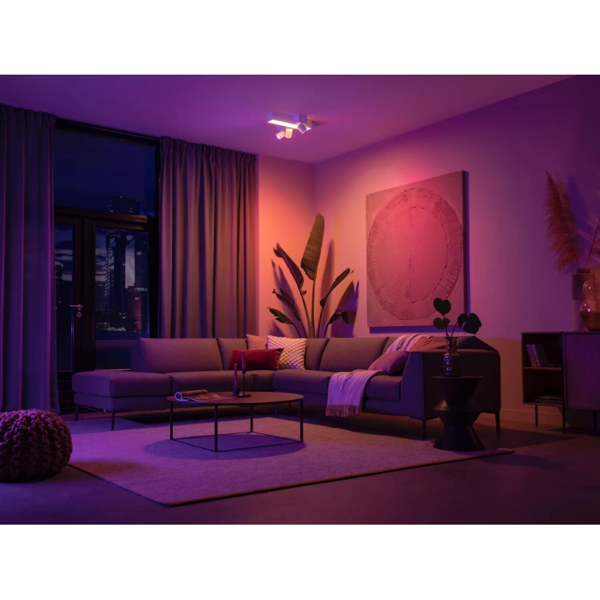 Philips - LED RGBW Hämardatav kohtvalgusti Hue CENTRIS 3xGU10/4,2W/230V + LED/11W 2000-6500K