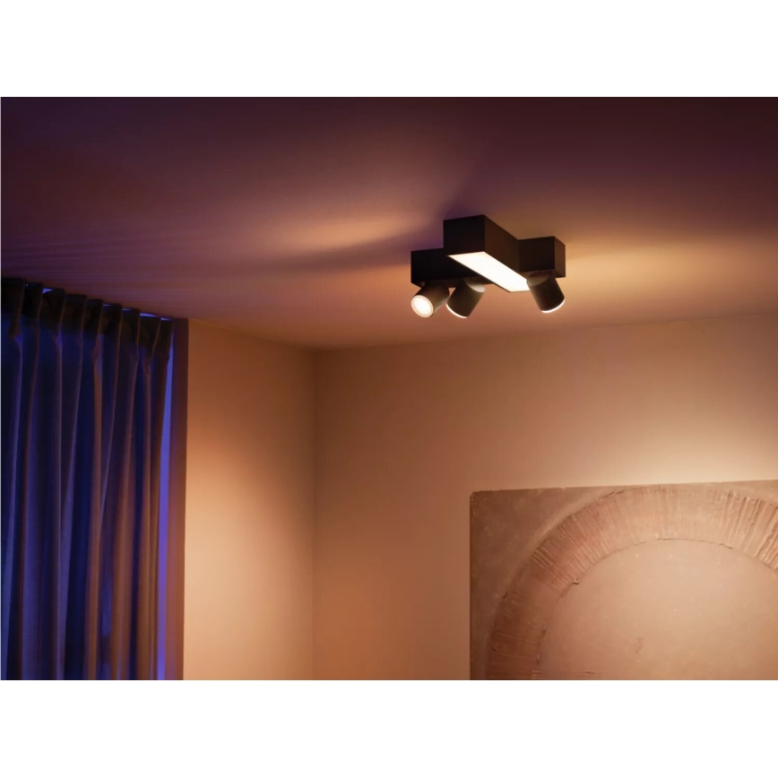 Philips - LED RGBW Hämardatav kohtvalgusti Hue CENTRIS 3xGU10/4,2W/230V + LED/11W 2000-6500K