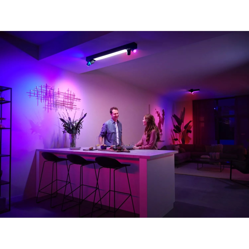 Philips - LED RGBW Hämardatav kohtvalgusti Hue CENTRIS 4xGU10/4,2W/230V + LED/11W 2000-6500K