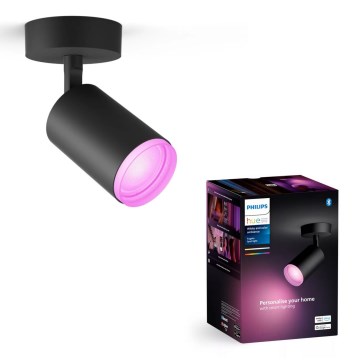 Philips - LED RGBW Hämardatav kohtvalgusti Hue FUGATO 1xGU10/4,2W/230V 2000-6500K must