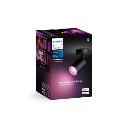 Philips - LED RGBW Hämardatav kohtvalgusti Hue FUGATO 1xGU10/4,2W/230V 2000-6500K must