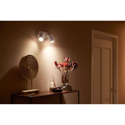 Philips - LED RGBW Hämardatav kohtvalgusti Hue FUGATO 2xGU10/4,2W/230V 2000-6500K valge