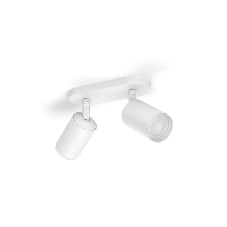 Philips - LED RGBW Hämardatav kohtvalgusti Hue FUGATO 2xGU10/4,2W/230V 2000-6500K valge