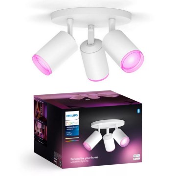 Philips - LED RGBW Hämardatav kohtvalgusti Hue FUGATO 3xGU10/4,2W/230V 2000-6500K valge