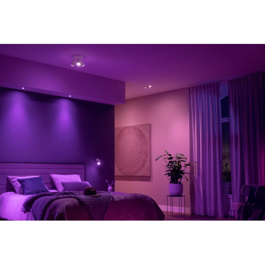 Philips - LED RGBW Hämardatav kohtvalgusti Hue FUGATO 3xGU10/4,2W/230V 2000-6500K valge