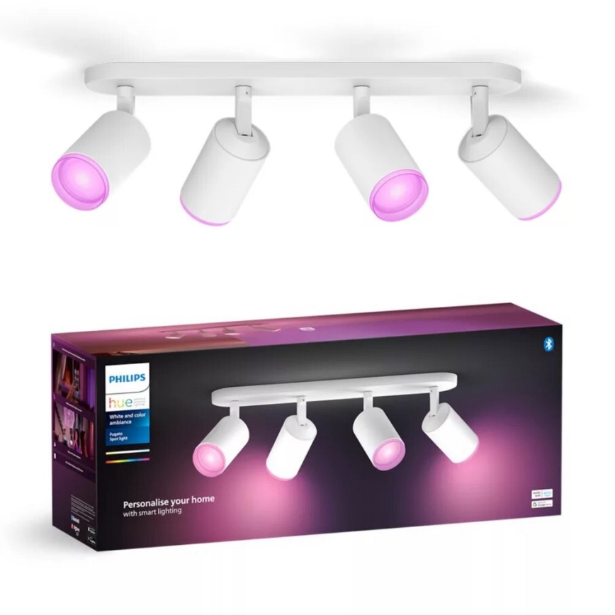 Philips - LED RGBW Hämardatav kohtvalgusti Hue FUGATO 4xGU10/4,2W/230V 2000-6500K valge